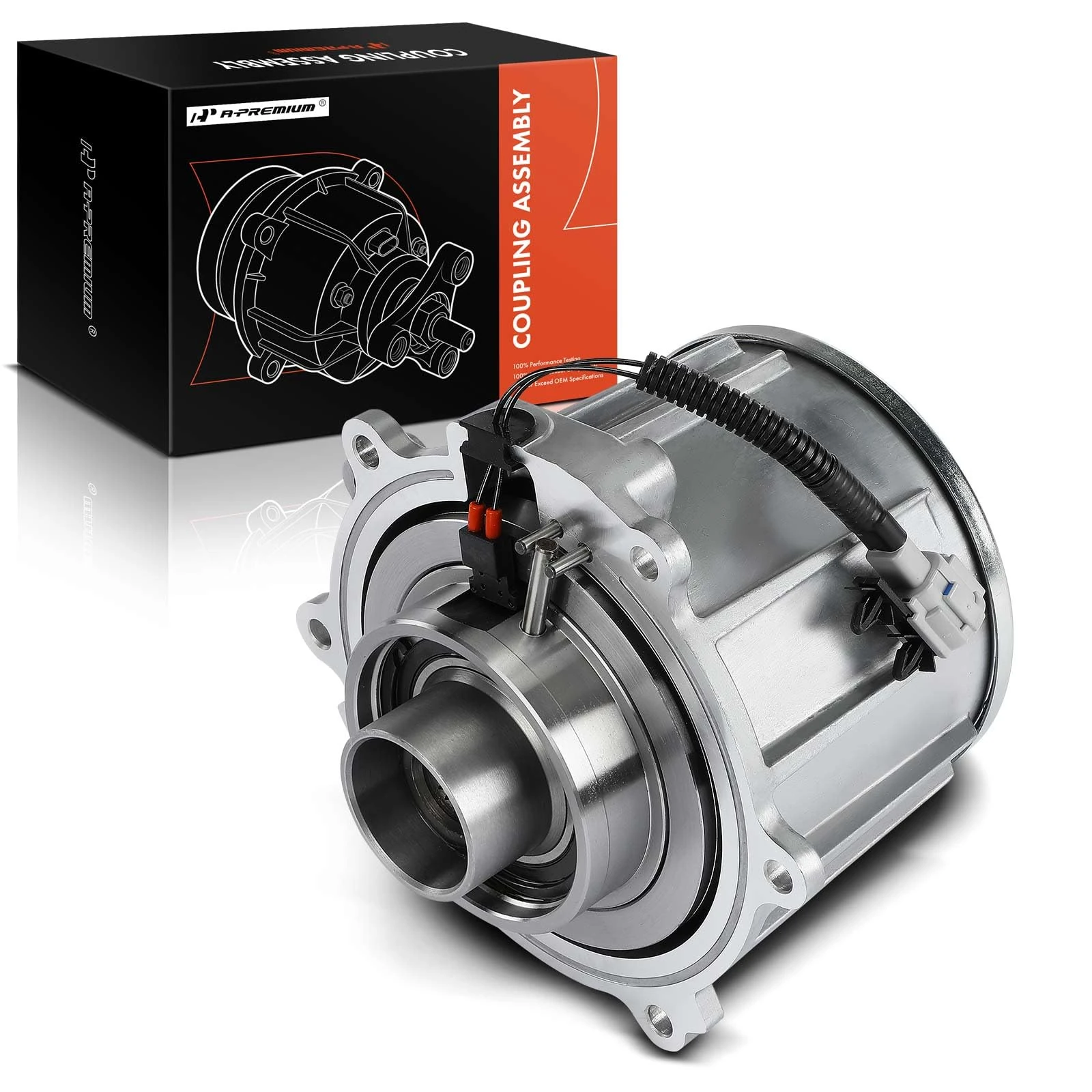 A-Premium Rear Differential Viscous Coupling Assembly Compatible with Nissan Rogue 2014-2020, Murano 2015-2020, Qashqai/Rogue Sport 2017-2020, AWD Only, Replace# 387614BF0A, CRR59434