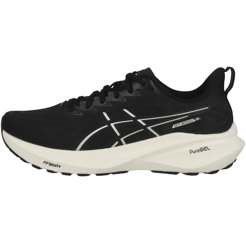 ASICS GT 2000 13 Mens Running Shoes Road Black/White 7
