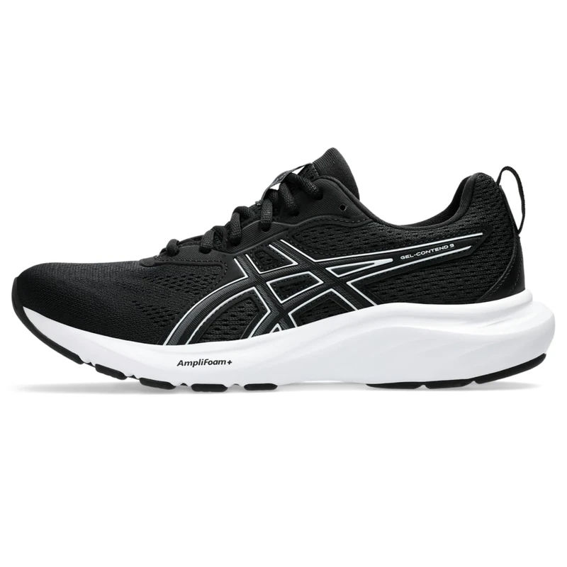 ASICS 1012B681-001 Gel-Contend 9 Women Black/Light Celadon UK 3.5