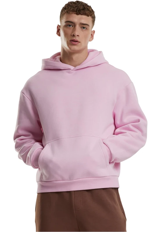 Urban Classics Men's Tb6750-fluffy Hoody Sweatshirt, Soft Pink, 4XL