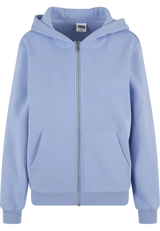 Urban Classics Men's Tb7286-ladies Fluffy Zip Hoody Sweatshirt, Powder Blue, XXXL