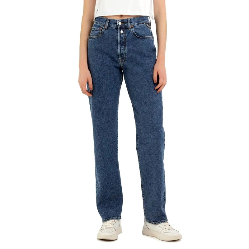 Replay Women's W9z1 Jeans, 009 Medium Blue, 29W x 32L - Image 1