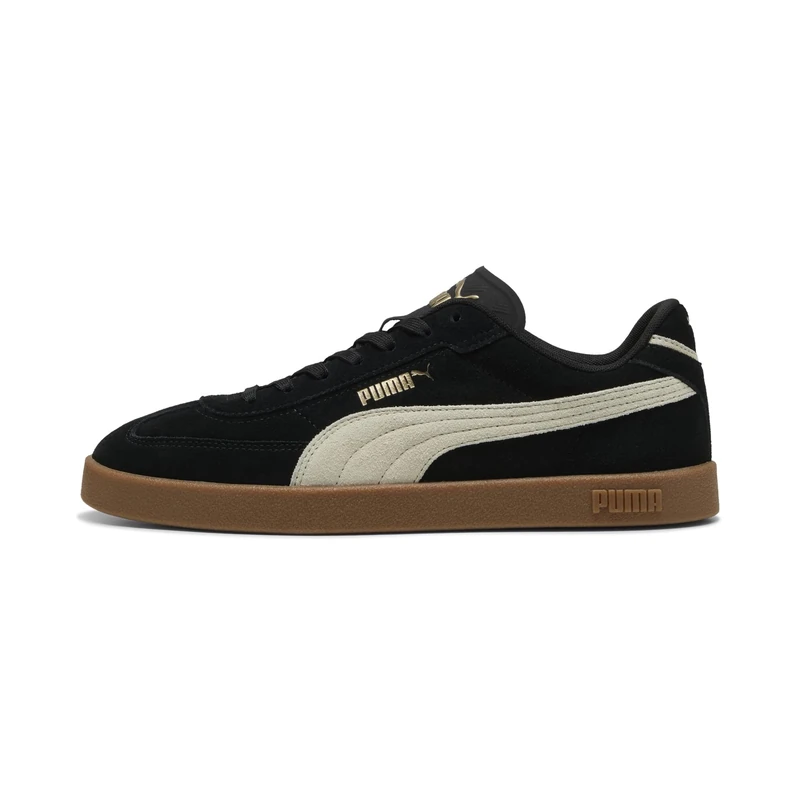 PUMA Unisex Club II Era Trainers, PUMA Black-Alpine Snow-Gum, 4.5 UK