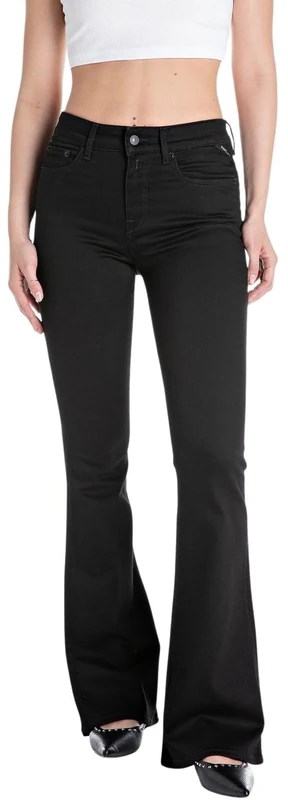 Replay Women's Joella Jeans, 098 Black, 26W / 30L