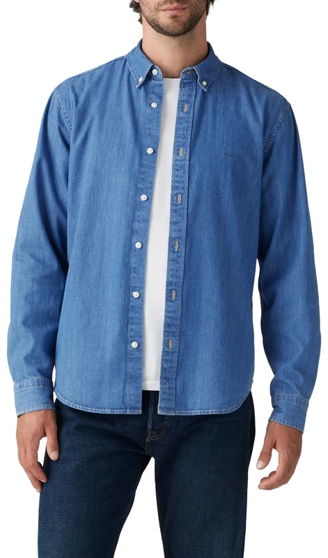 Levi's A7210-0025 Men's Tops, Woodrow Mid Wash, L