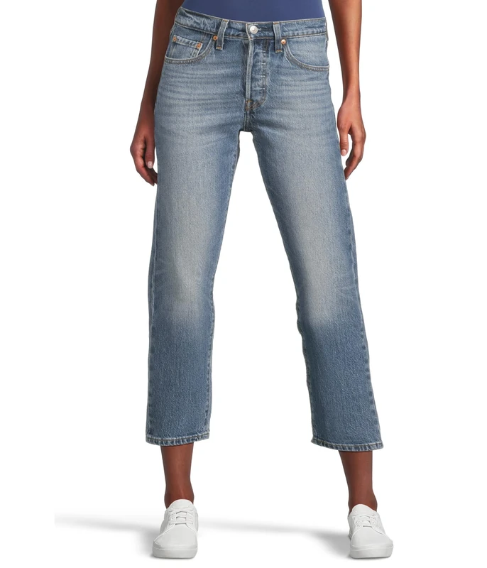 Levi's Women's 501 Crop Jeans, Scanned Answers, 30W / 28L