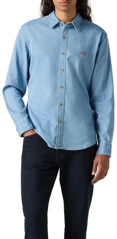 Levi's 86625-0065 Men's Tops, Osborne Light Wash, L