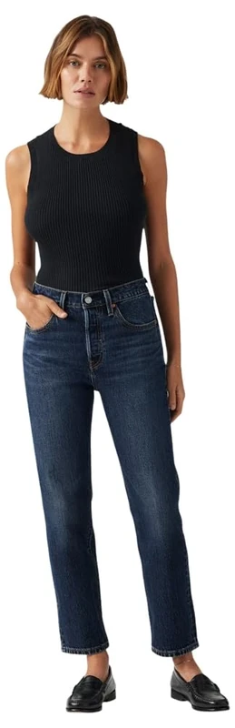 Levi's Women's 501 Crop Jeans, Apply Now, 26W / 28L