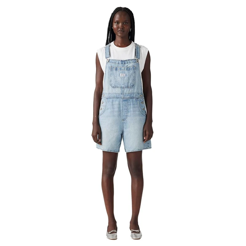 Levi's Women's Utility Shortall Pants, Summer Job, XS