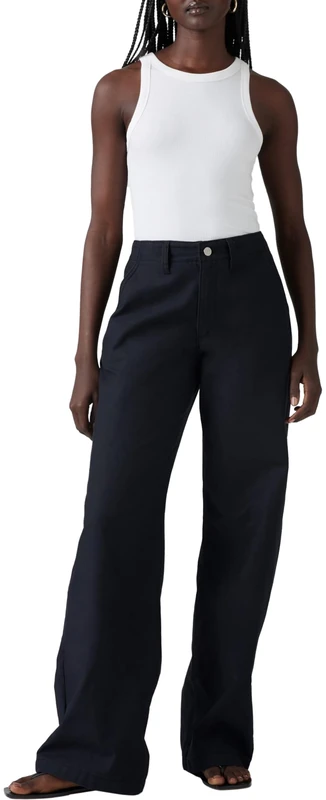 Levi's 001VV-0000 Women's Trousers, Anthracite Night, 25W x 30L