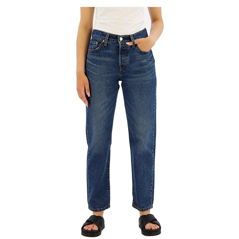 Levi's Women's 501 Original Lightweight Cropped Pants, Energy Refresh Ltw, 28W x 28L