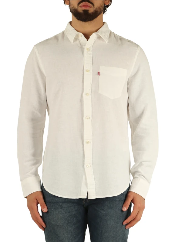 Levi's 85746-0140 Men's Tops, Bright White Plus, XXL