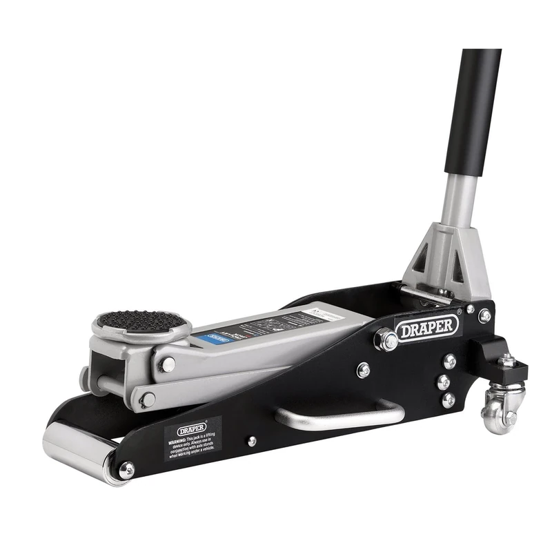 Draper 13624 Aluminium and Steel Racing Trolley Jack, 1.5 Tonne
