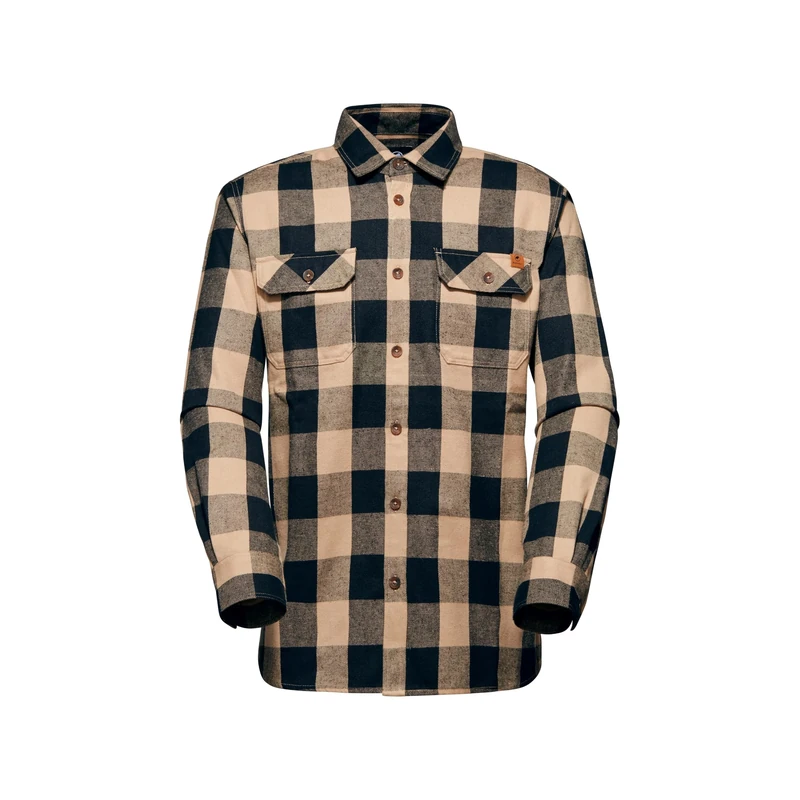 Mammut Tamaro Longsleeve Shirt Men, Savannah-Black, M