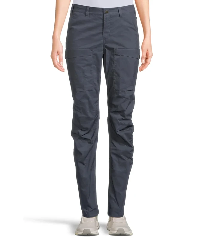 FJALLRAVEN 14200142-560 Abisko Hybrid Trail Trousers W Pants Women's Navy Size 46/R