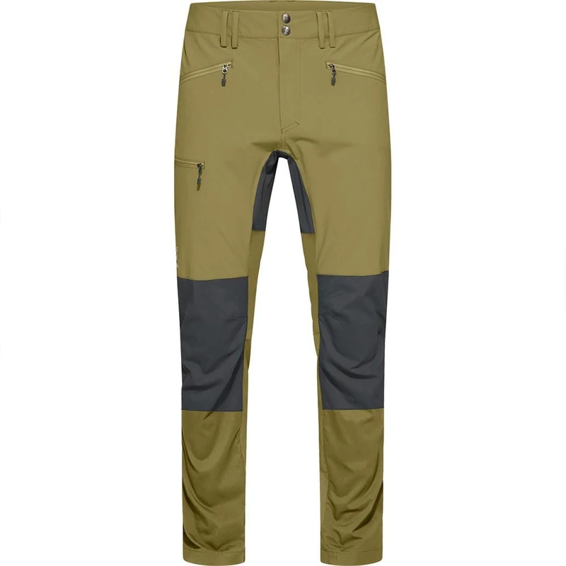 HAGLOFS 606946_4W3 LITE Slim Pants Men's Olive Green/Magnetite Size 50