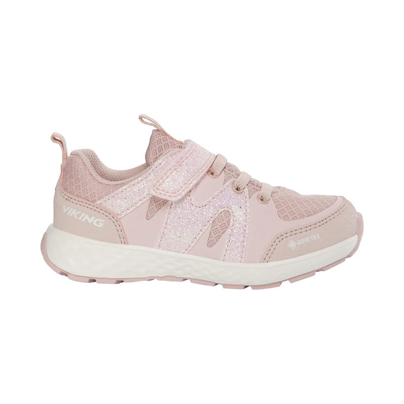 Viking Unisex Children's Fun Glitter GTX 1v Walking Shoe, Light Pink, 10.5 UK Child