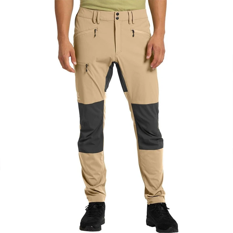 HAGLOFS 606946_4N9 LITE Slim Pants Men's Sand/Magnetite Size 46