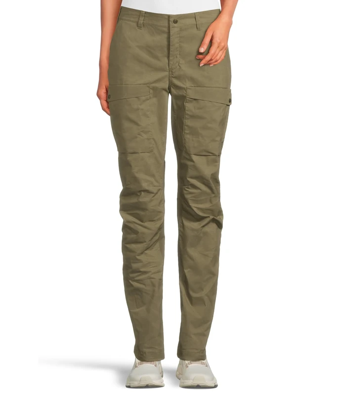 FJALLRAVEN 14200142-625 Abisko Hybrid Trail Trousers W Pants Women's Laurel Green Size 40/R