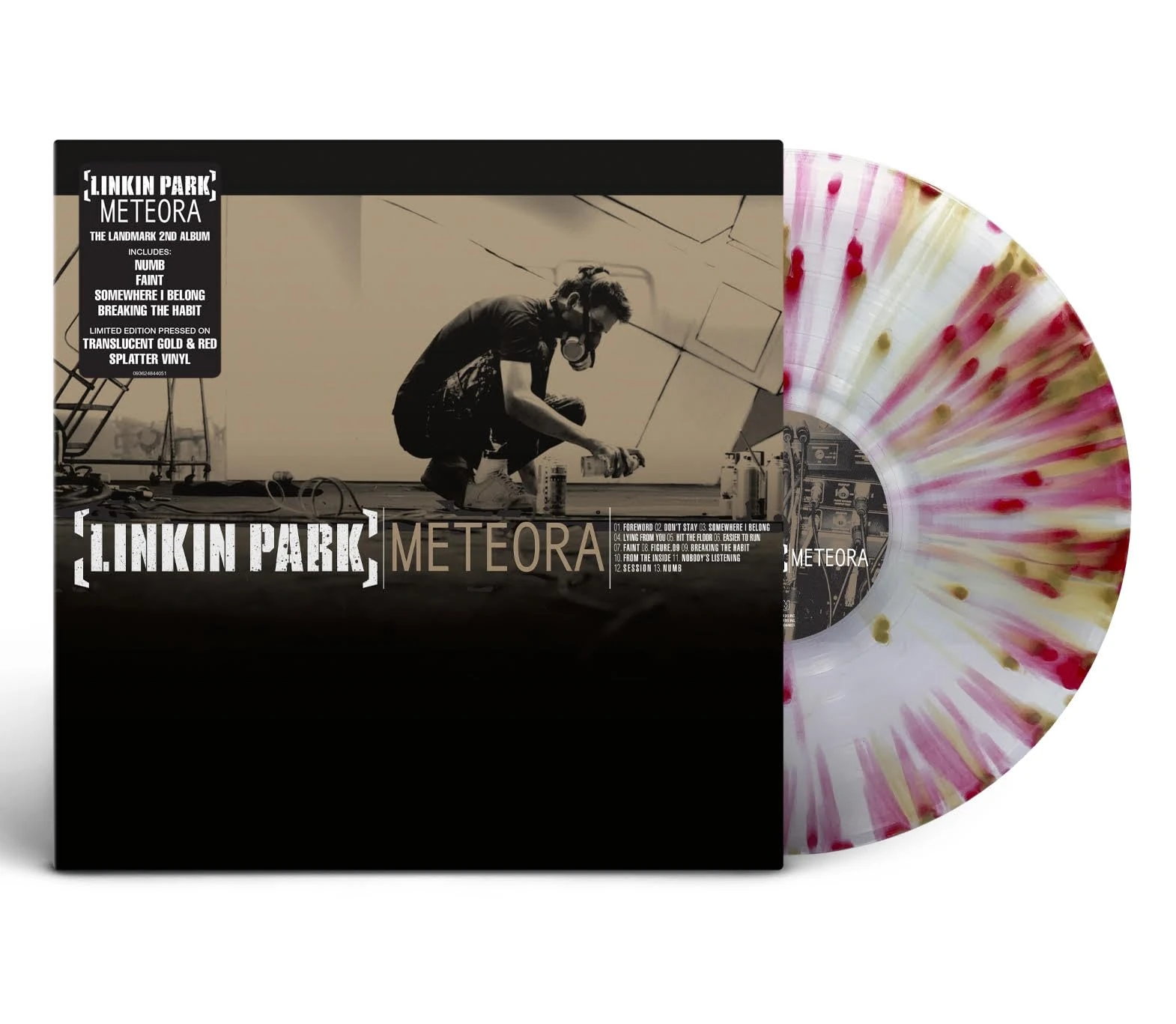 Meteora (Limited Translucent Gold & Red Splatter Vinyl) [VINYL]