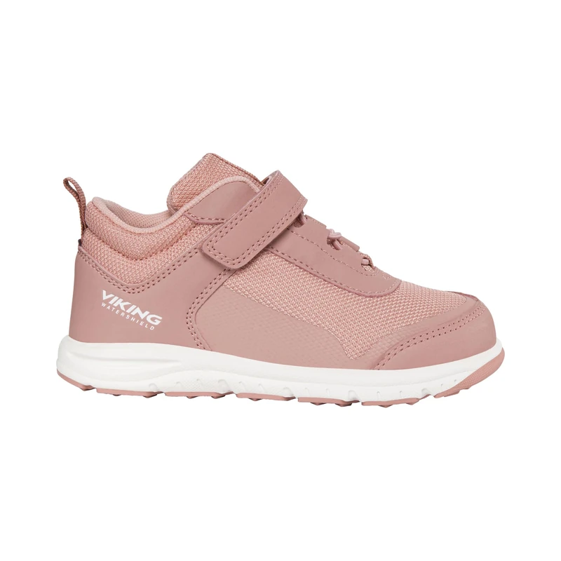 Viking Unisex Children's Knapper Mid Wp 1v Walking Shoe, Light Pink, 8.5 UK Child
