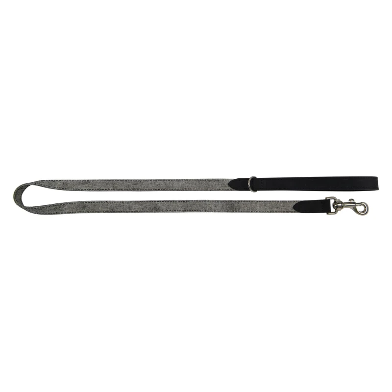 JACK AND VANILLA, Dog Lead, Quebec Model, Black, Size 20 mm x 120 cm - Image 1
