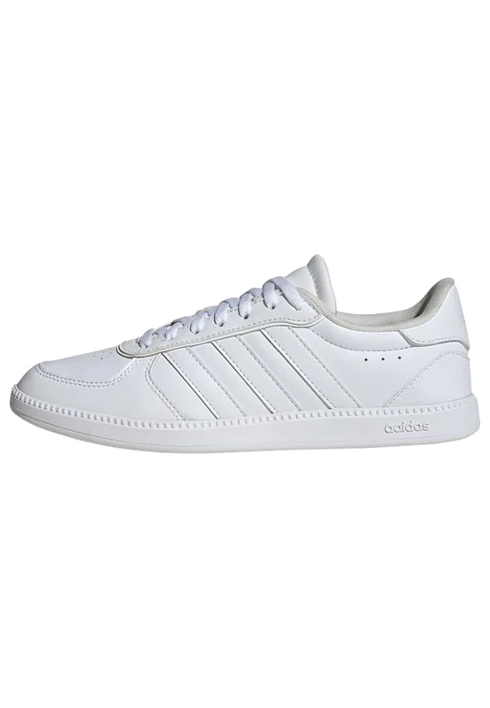adidas Women's BREAKNET Sleek Shoes, FTWR White/FTWR White/core White, 9.5 UK