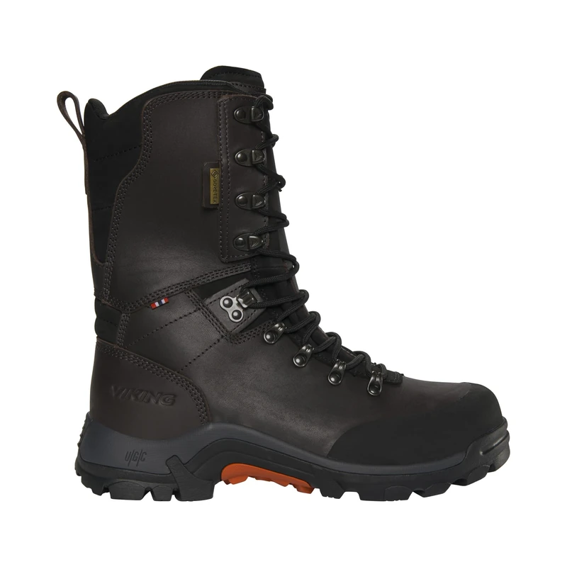 Viking Hunter GTX Men's Leather Hunting Boots - Dark Brown 9 UK