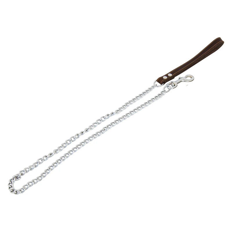 JACK AND VANILLA, Training Lead for Dogs, Greasy Leather, Brown, Size 18 mm x 200 cm - Image 1