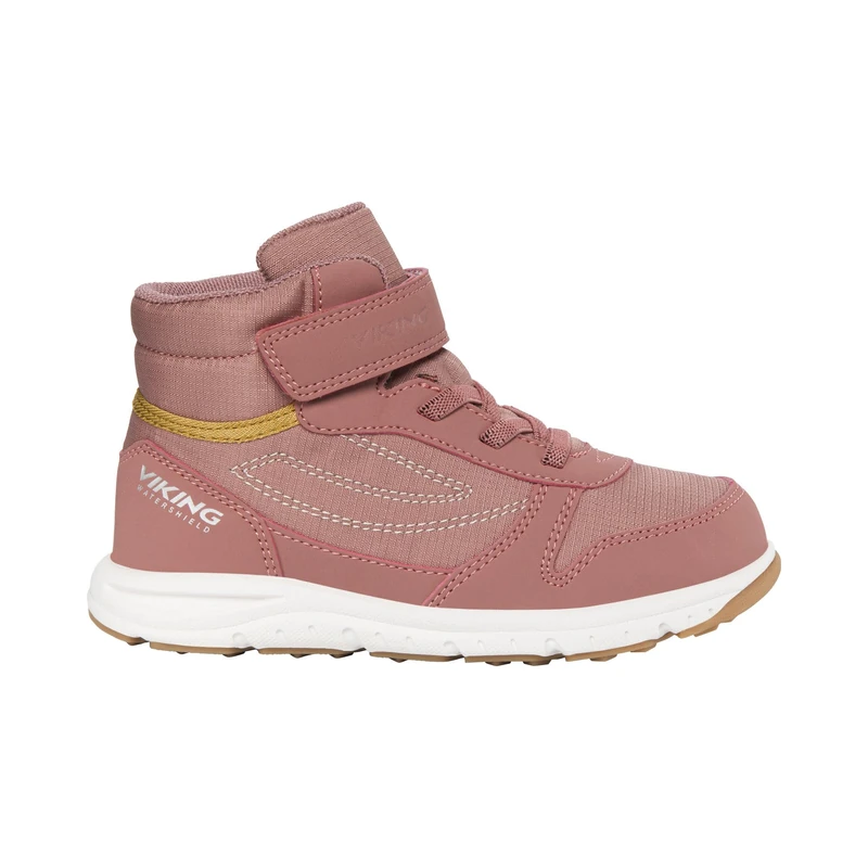 Viking Unisex Children's Hovet Mid Wp 1v Hiking Shoes, Pink, 8.5 UK Child