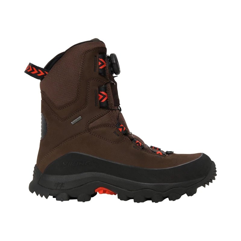 Viking Villrein High GTX BOA, Dark Brown Red, 10.5 UK