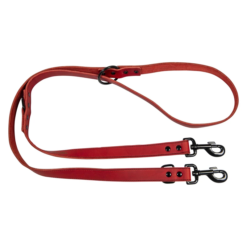 JACK AND VANILLA, Training Lead for Dogs, Black Label Model, Red, Size 25 mm x 200 cm