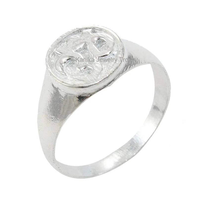 Kanika Jewelry Trove 925 Sterling Silver Handmade Ring Bands for Women & Girl