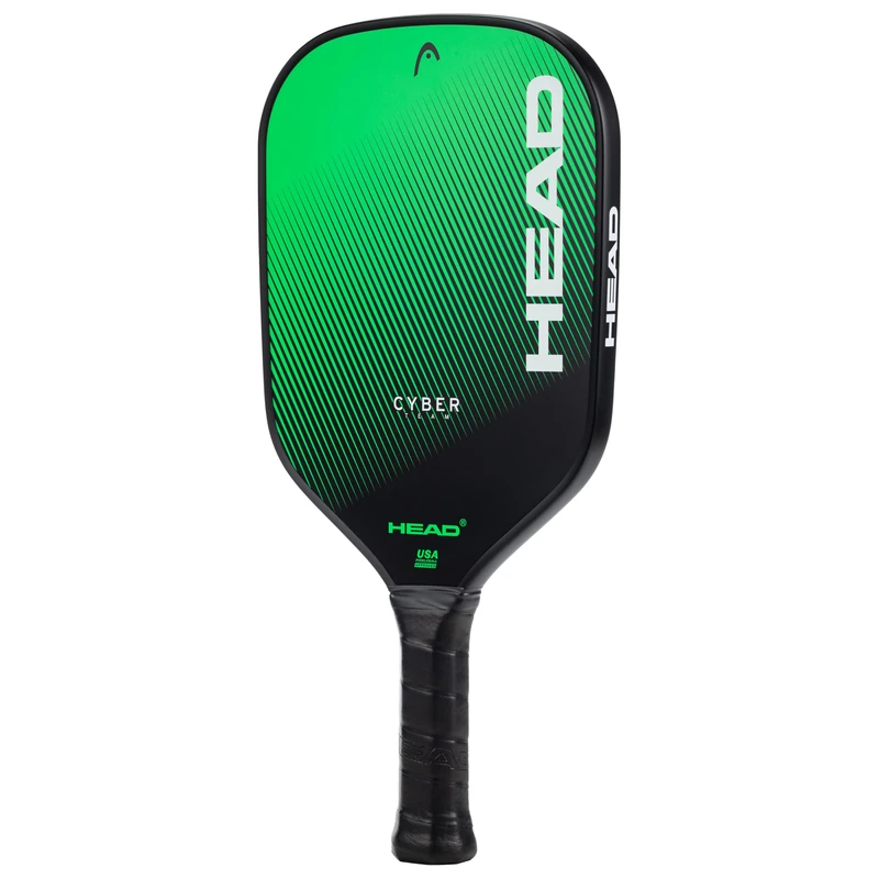 HEAD Cyber Team Pickleball Paddle, Green, Black