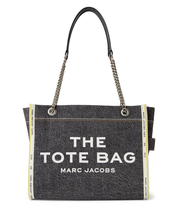 MARC JACOBS 2F4HTT018H05-965 THE MEDIUM TOTE Bag Women's BLACK WASH Size ONE SIZE