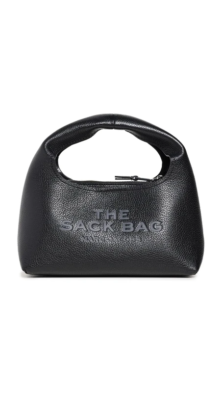 MARC JACOBS 2F3HSH020H01-990 THE MINI SACK Bag Women's TONAL BLACK Size ONE SIZE