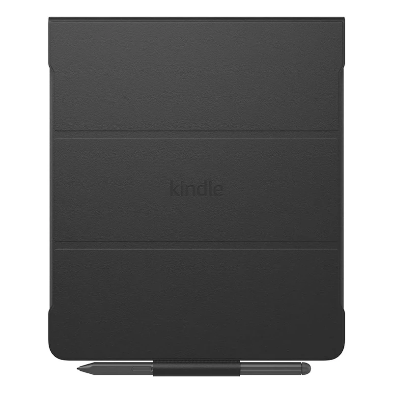 Amazon Kindle Scribe Leather Folio Cover with Magnetic Attach, Sleek Protective Case – Plant-Based Cover