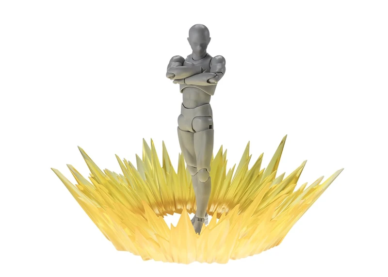 TAMASHII NATIONS - Shock Impact Yellow ver. for S.H.Figuarts, Bandai Spirits Tamashii Effect