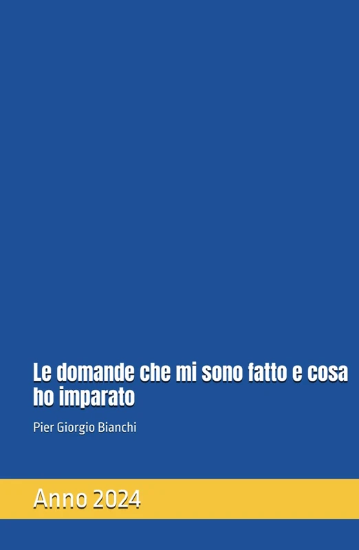 Le domande che mi sono fatto e cosa ho imparato: Anno 2023 - Image 1