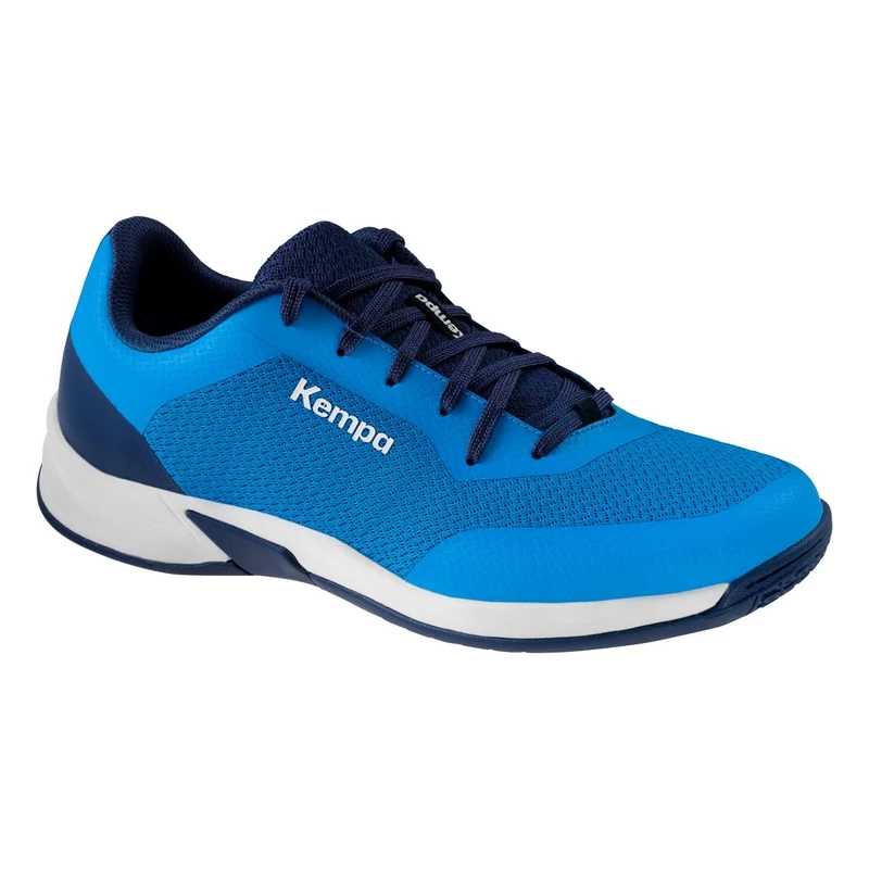 Kempa Unisex Kourtfly Three Sports Shoes, Blue White, 10.5 UK