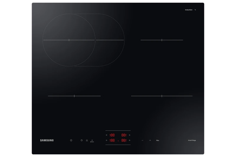 Samsung Series 4 Slim Fit NZ64B4015FK/U1 Smart Induction Hob, Black