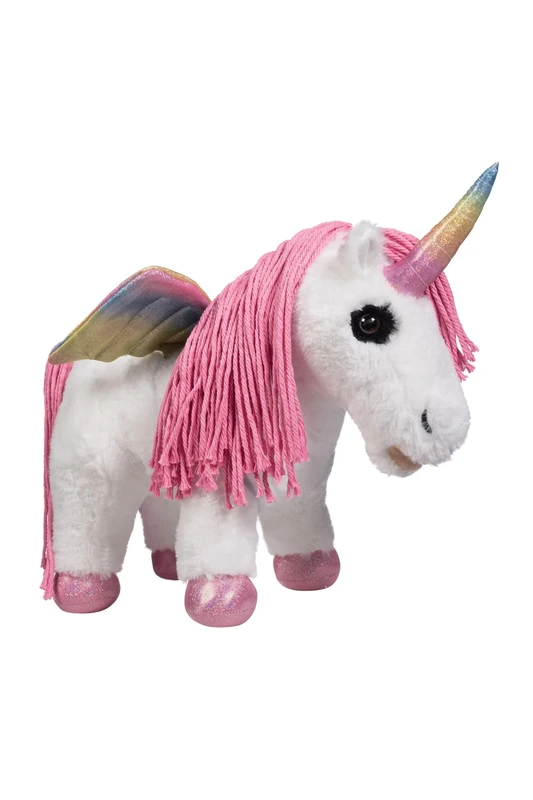 Hkm Cuddle Pony Unicorn White 28 x 38 cm