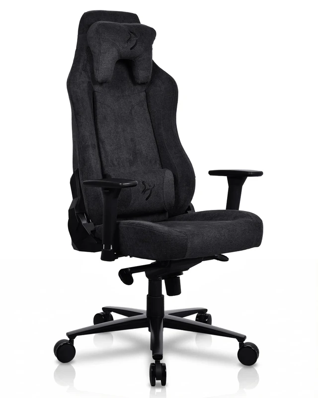 Arozzi Vernazza Soft PU Leather Ergonomic Office and Gaming Chair with High Backrest Recliner Swivel Tilt Rocker Adjustable Height and Adjustable Lumbar and Neck Support - Pure Black - Image 1