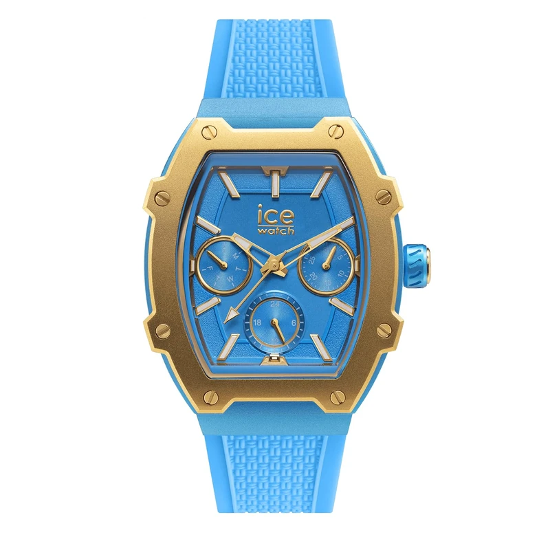 ICE-WATCH - ICE boliday Adriatic Blue - Ladies Blue Watch with Silicone Strap - 023290 (Small)