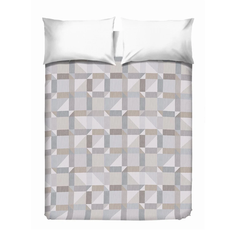 PENSIERI DELICATI, Double Bedspread 260 x 280 cm, 100% Robust Panama Cotton Canvas, Digital Print High Resolution, Ideal as a Sofa Cover and Furniture Cover, Paris Design, Made in Italy