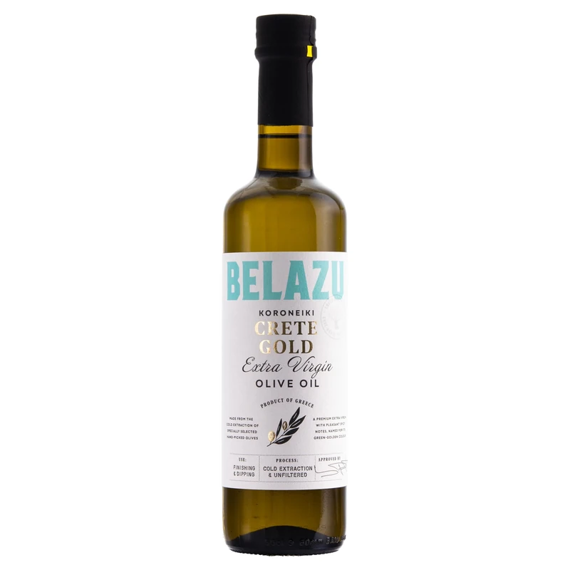 Belazu Crete Gold Extra Virgin Olive Oil 500 ml (Pack of 6)