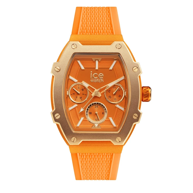 ICE-WATCH ICE boliday Bright Orange - Ladies Orange Watch with Silicone Strap - 023287 (Small)
