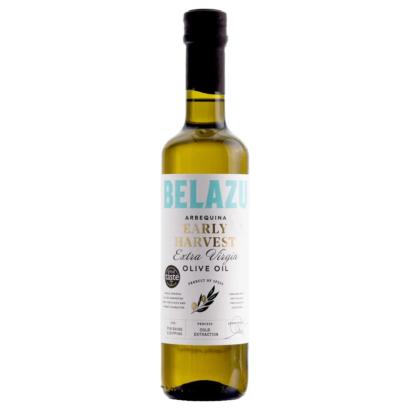 Belazu Early Harvest Extra Virgin Olive Oil, 500 ml (Pack of 6)