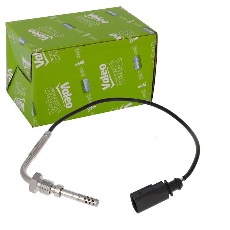 VALEO 368993 exhaust gas temperature sensor designed exactly like the original equipment Sensor: PTC Length [mm]: Number of Pins: 2 Connection Type: Oval Thread Size [mm]: M14 x 1.5 Socket Colour