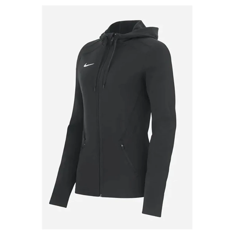 NIKE Womens Team Training Full Zip Hoodie T-Shirt, Multicoloured, L
